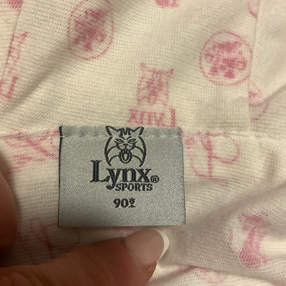 Links, sports, white and pink double layered warm jacket, size extra small - Picture 3 of 8